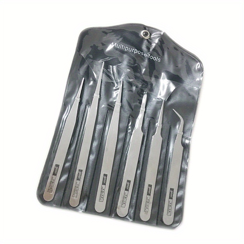 Succulent Set - 6 قطع ملاقط من الفولاذ المقاوم