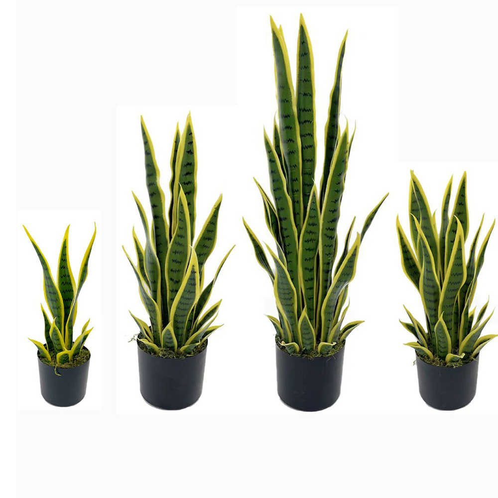 Snake Plant - نبات السانسيفيريا الاصطناعي بطول 40-100 سم