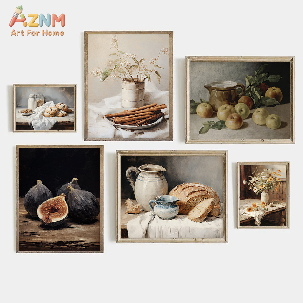 Terracotta Pot - AZNM طباعة على قماش بتصميم طبيعة
