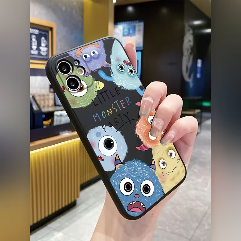 غطاء هاتف بتصميم كرتوني لطيف و - مراجعة Monstera وسعره