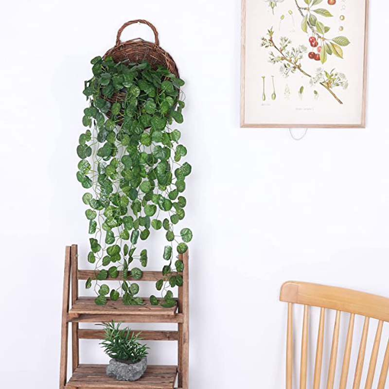 نباتات صناعية معلقة من الروطان - مراجعة Fiddle Leaf Fig وسعره