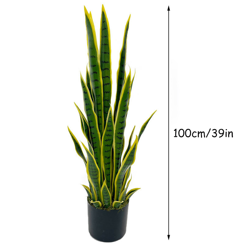 نبات السانسيفيريا الاصطناعي بط - مراجعة Snake Plant وسعره
