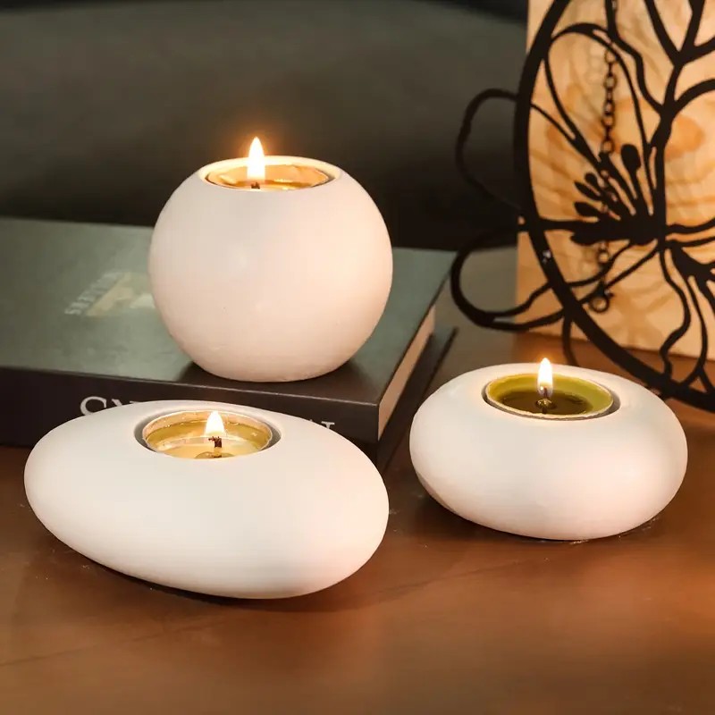 Tealight شمعة حامل الراتنج قال - مراجعة Terracotta Pot وسعره