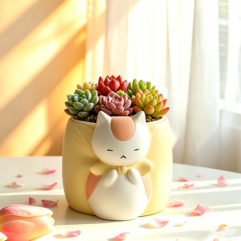 وعاء زرع نباتات عصارية من الرا - مراجعة Snake Plant Ceramic وسعره