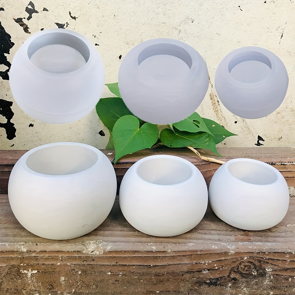 3 قطع - قالب سيليكون دائري لأص - مراجعة Succulent Set وسعره
