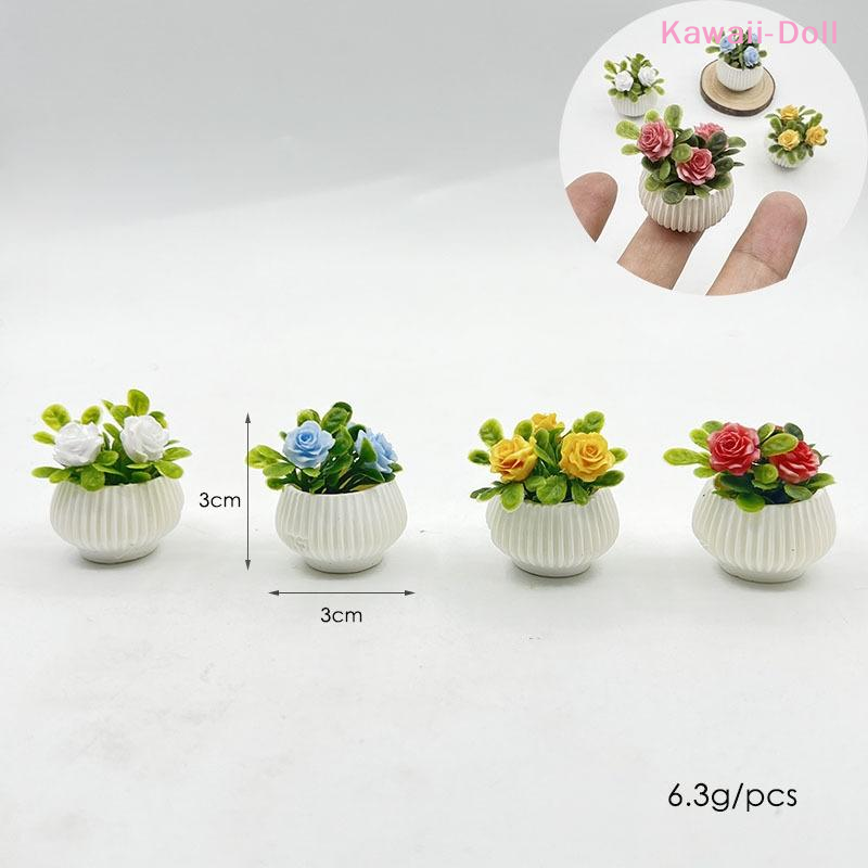 قطعة واحدة نموذج نبات وردة مصغ - مراجعة Plant Pot وسعره